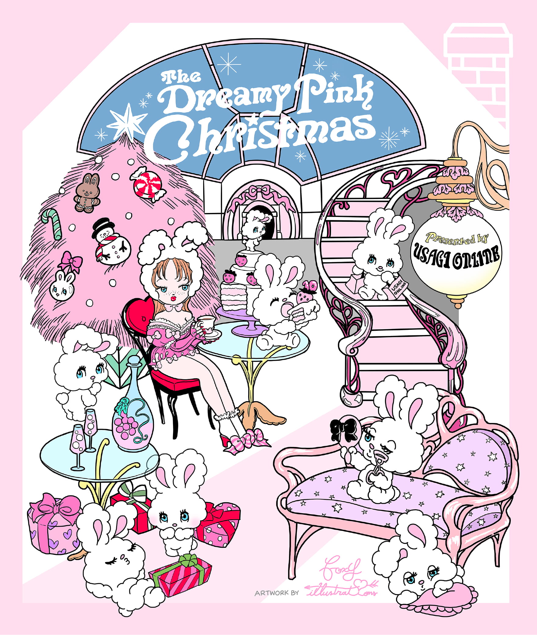 The Dreamy Pink Christmas